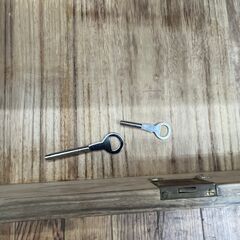 【リサイクルショップどりーむ鹿大前店】No.6694　タンス　収納　棚　鍵付き　物置　収納　アンティーク　昭和レトロ　の画像