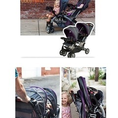 Babytrend 2人乗りベビーカーお値段下げました☺︎