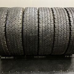 札幌発 引取OK DL SP002 225/80R17.5 123/122L 17.5インチ トラックタイヤ スタッドレス 6本 バリ溝 4t レンジャー ファイター等　(MTV71)クレジットカード QRコード決済可能