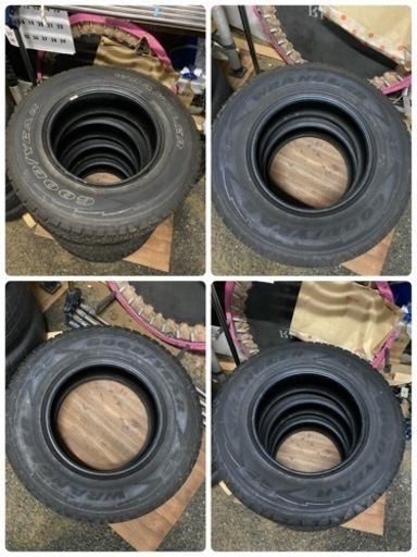 245/75R17 グッドイヤー ラングラー GOODYEAR WRANGLER 中古タイヤ4本