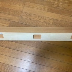 無印良品 壁に付けられる家具 棚 88cm 中古 無印の画像