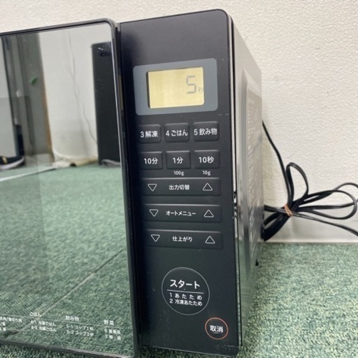 【ご来店限定】＊シロカ 単機能電子レンジ ヘルツフリー  2022年製＊0725-1
