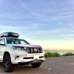 ランドクルーザープラド150後期　希少メーカーオプション全方位マ...