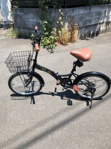 取りに来て頂ける方限定　折りたたみ自転車
