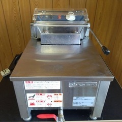 動確済み】ニチワ 業務用 電気ミニフライヤー MTEF-3 卓上フライヤー