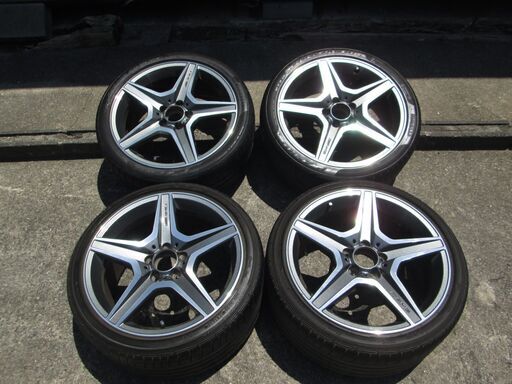【メルセデスAMG】 18インチ アルミホイール・タイヤセット