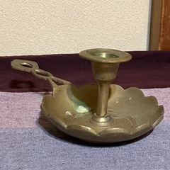 銅　キャンドルスタンド　アンティーク　ヴィンテージ　の画像