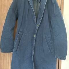 【服】デニムジャケット　ロング