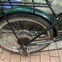 折りたたみ自転車の画像