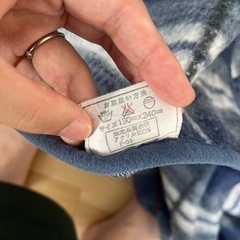 毛布　薄手の画像