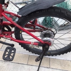 お話中【入間市引取】子ども用自転車20インチの画像