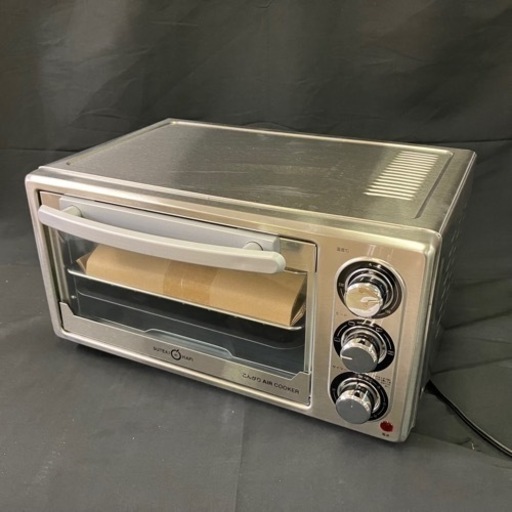 未使用 はぴねすくらぶ　ノンフライステンレスオーブン　SUTEKI HAPI　こんがり AIR COOKER　オーブン
