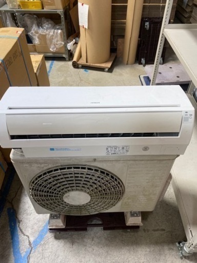 HITACHI 壁掛けエアコン RAS-AC25A 2.5kw リモコンなし　2011年製●E072M068