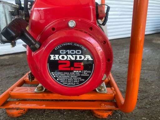 ☆山梨県北杜市発 KOSHIN ポンプ ホース/ストレーナー/散水ノズル付き