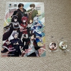 にじさんじ✖️くら寿司コラボ！ファイル&缶バッジセット