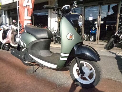 NO.4745　ビーノ（ＶＩＮＯ）　ＳＡ５４Ｊ　水冷４サイクル　フューエルインジェクション車　モスグリーン　☆彡