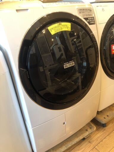 【6ヵ月保証付】ﾄﾞﾗﾑ式洗濯機　HITACHI　2019年製【ﾄﾚﾌｧｸ桶川店】
