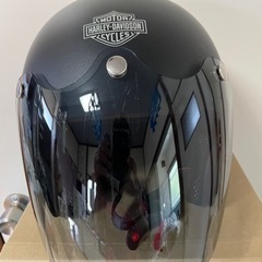 アライクラシックハーレーロゴ入りXLライトスモークシールド付き