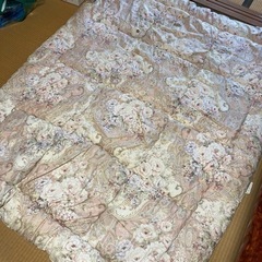 羊毛ふとん　　カバー付き