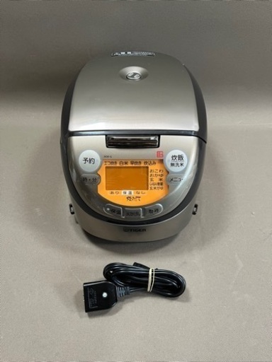 TIGER タイガー 2015年製 土鍋 IH 炊飯ジャー 3合 JKM-G550 ブラウン 稼動品