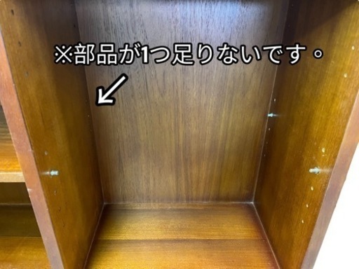 NO.774 棚 木製 スライドドア