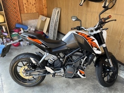 「売約済み」 KTM 200 DUKE 低走行車両！