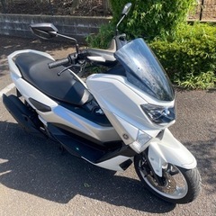N-MAX125 ABS 低走行車　外装純正新品！　人気のパール...