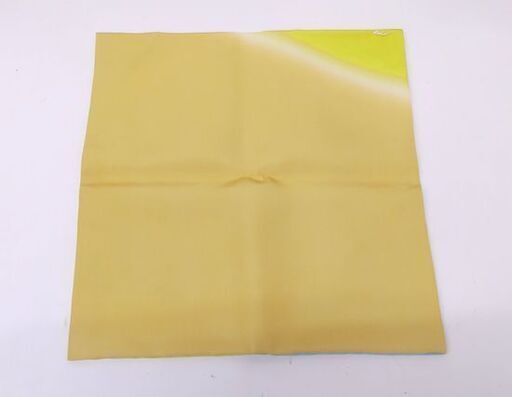 未使用 徳斎 御題帛紗 空 茶道具 北村徳齋 ふくさ 黄若芽 平成5年☆ 札幌市 豊平区 平岸