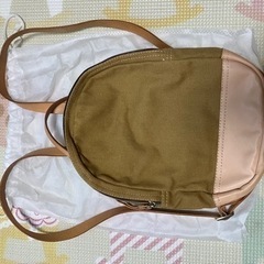 【条件付き無料】帆布&本革ミニリュック
