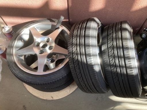 15インチ 6JJ 165/45R15 NANKANG AS-1