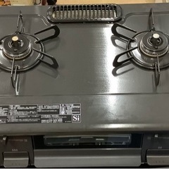 パロマ ガステーブル LP(プロパン)ガス用 左強火力 片面水無し IC-S87 リサイクルショップ宮崎屋　佐土原店　23.7.25F