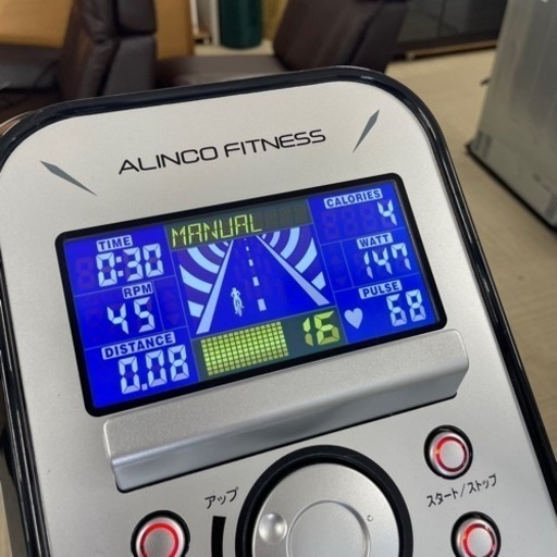 【超美品‼️】定価39,800円♪ アルインコ(ALFITS) プログラムバイク7219 エアロバイク トレーニング ダイエット 有酸