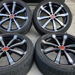 215/40R17ラジアルタイヤ付きホイール4本　アクア、bB、...