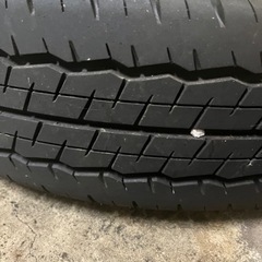 200系 ハイエース 純正 タイヤ ホイールセット 195/80R15の画像