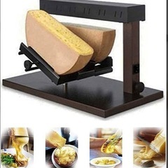 家庭でラクレットチーズ体験の画像