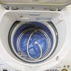少し難あり SHARP 洗濯機 8.0Kg  2011年製 ヒーター乾燥4.5Kg 洗濯乾燥機 シャープ ES-TX810 洗濯機 乾燥機 衣類乾燥 札幌市 厚別区の画像