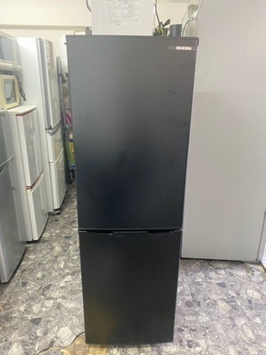 北九州市内配送無料　保証付き　冷蔵庫 ブラック IRSE-16A-B [2ドア /右開きタイプ /162L]