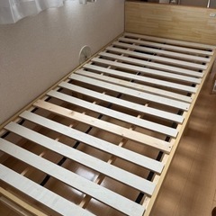 シングルベッド コンセント付き！
