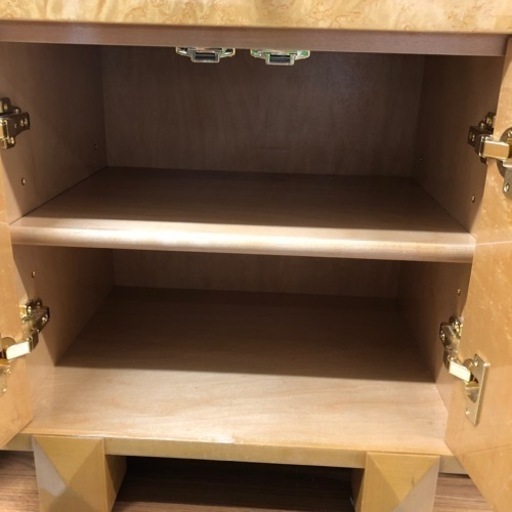 IDC大塚家具 キャビネット ライトブラウン【トレファク堺福田店】