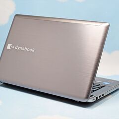 全国配送可♪ 東芝 TOSHIBA Corei7、8GBメモリ、新品512GB SSD、タッチパネル、Bluetooth、カメラ搭載！ ノートパソコン リモート 大特価 CD DVD ブルーレイ SD Web会議 WPS Office YouTube 学生 主婦 初心者さん 初期設定済み！  Excel、Word、PowerPoint☆の画像