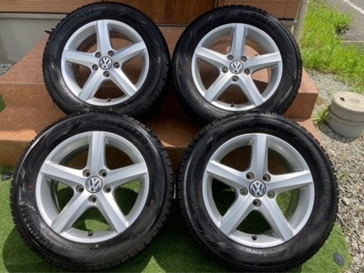 ⭐️⭐️フォルクスワーゲン パサートヴァリアント 純正 215/55R16 16×6.5J PCD112 +42 5H YOKOHAMA  IG60 スタッドレス 2019年製⭐️⭐️
