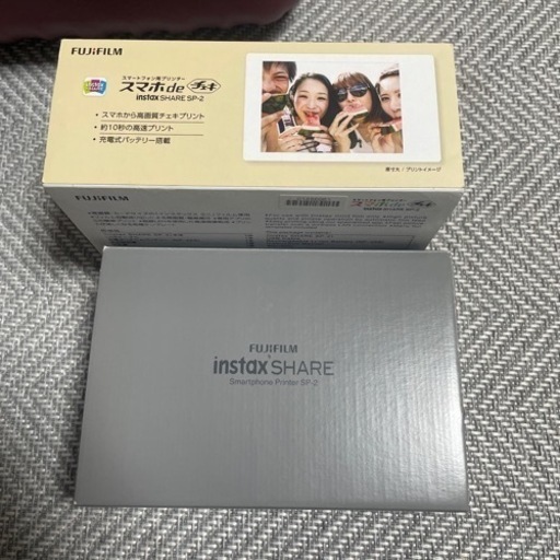 スマホdeチェキ　instax SHARE SP-2 ゴールド