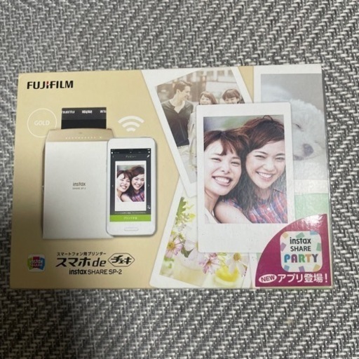 スマホdeチェキ　instax SHARE SP-2 ゴールド