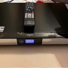 BD/DVDレコーダー・プレーヤー　シャープAQUOS