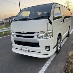 レジアスエースバン★トヨタセーフティセンス★車検6年7月★5ドアディーゼルターボ★HDD、LEDバックモニタの画像