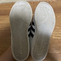 最終お値下げ【adidas originals】スーパースター ハイカット 23.5cmの画像