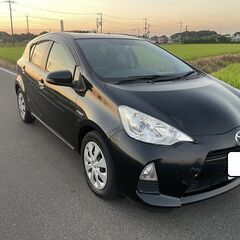 アクア★車検5年11月★純正ナビフルセグテレビ★プッシュースター...