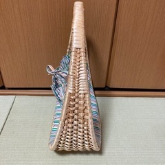 カゴバック　カバン　夏カバンの画像
