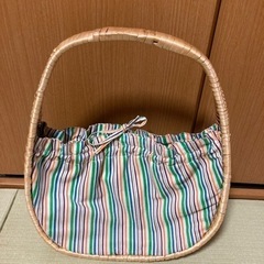 カゴバック　カバン　夏カバン