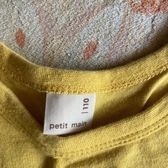 トップス　110 ①スヌーピー　petit mainの画像